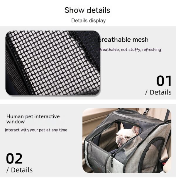 Pet Car Supplies Dog Dog Cage Nest Go Out Portable - Image 4